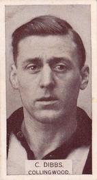 1933 Wills's Victorian Footballers (Small) #97 Charlie Dibbs Front